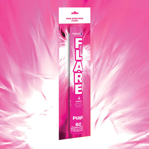 Trafalgar Pink Hand Held Daylight Fountain Flare - CR-BF001P