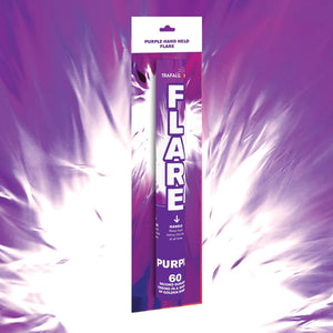 Trafalgar Purple Hand Held Daylight Fountain Flare - CR-BF001V