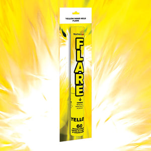 Trafalgar Yellow Hand Held Daylight Fountain Flare - CR-BF001Y