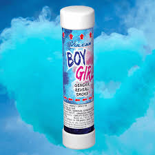 Vulcan Gender Reveal Boy/Girl Smoke Blue - 80052