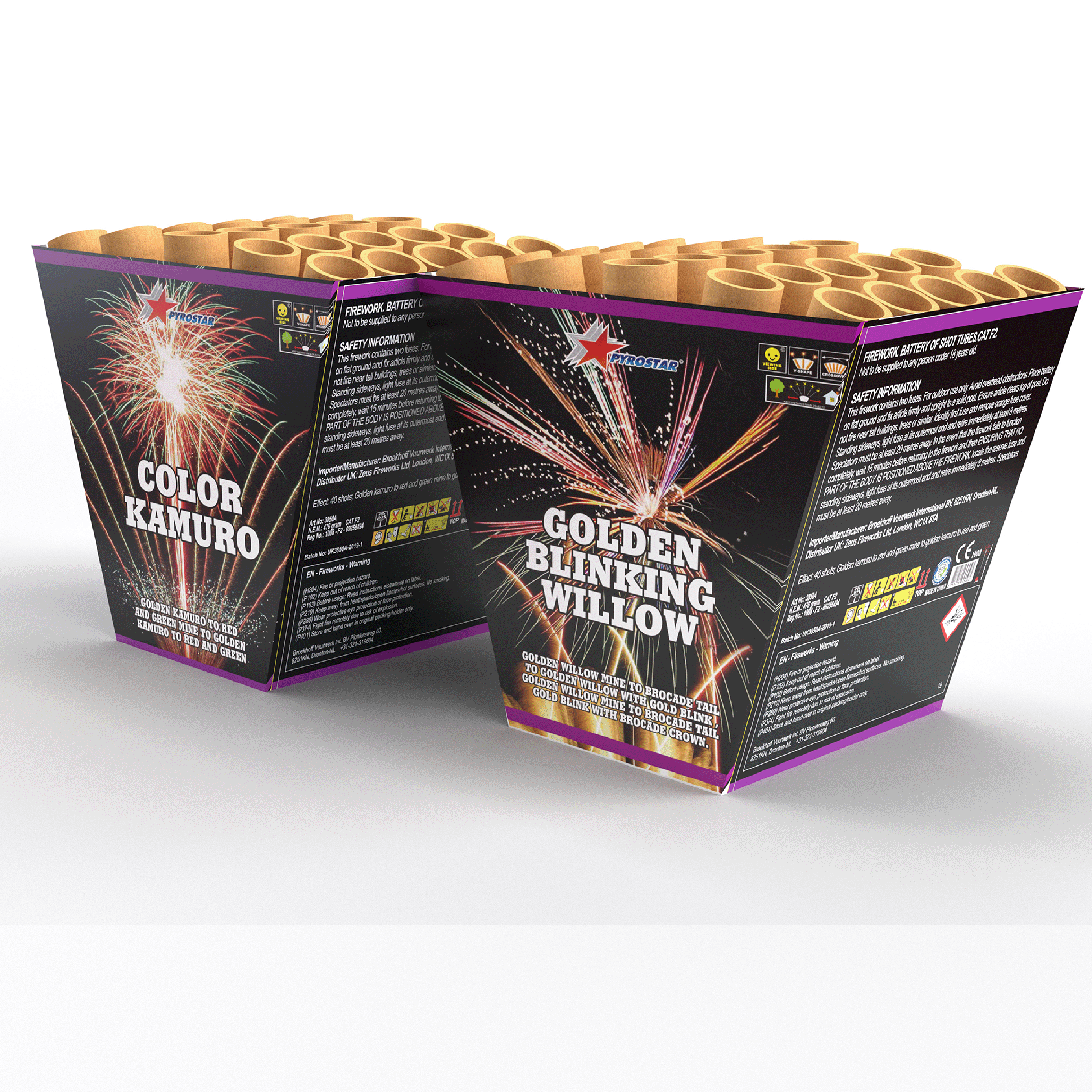 Zeus - Expert Twin Pack - BKCK40EX @ Pyrotex Fireworks