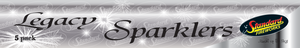 Standard Legacy Sparklers-04102 ( CASE QUANTITY 72 packs/360 sparklers )
