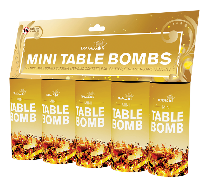 Trafalgar Mini Table Bombs - TB0500